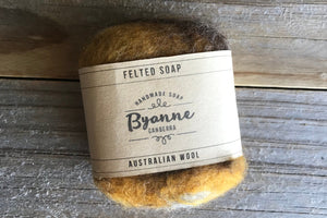 Felted Soap