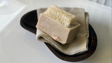 Olive Wood & Cypress Loofah Soap