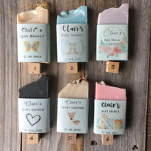 Soap Favours Wedding/Baby Showers/Special Events with Personalised Labels